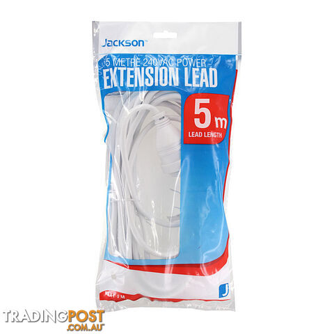 JACKSON Ext Lead 5m White