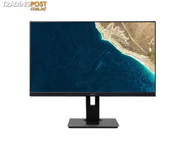 ACER B277 27 inch Widescreen LCD Monitor - Maximum Resolution Full HD 1920 x 1080@75 Hz - Ports: VGA, 1x HDMI-in, DisplayPort, USB - Colour Black