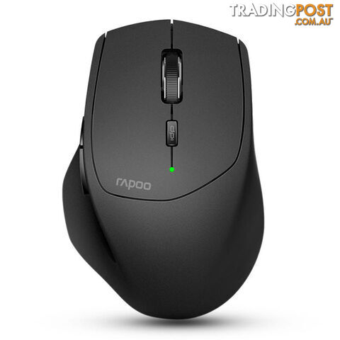 RAPOO MT550 Multi-Mode Wireless Mouse - Adjustable DPI 16000DPI, Smart Switch up to 4 devices, 12 months Battery Life, Ideal for Desktop PC, Notebook