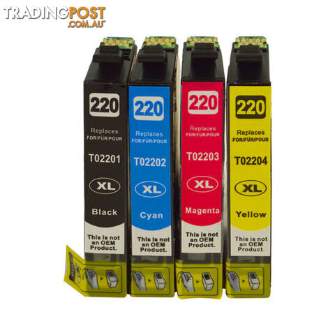 220XL Series Premium Compatible Inkjet Cartridge Set [Boxed Set]