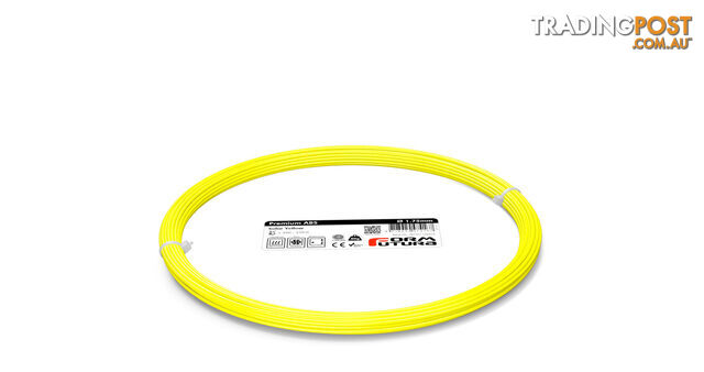 Premium ABS 1.75mm Solar Yellow 50 gram 3D Printer Filament