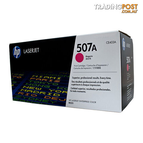 HP 507A Magenta Toner CE403A