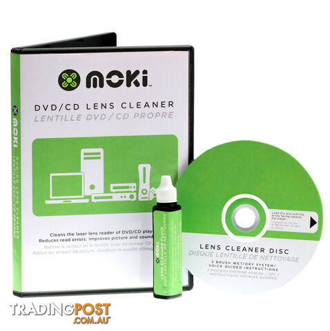 Moki DVD/CD Lens Cleaner