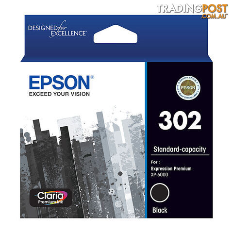 EPSON 302 Black Ink Cartridge