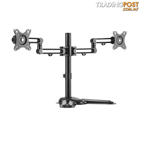 Brateck Dual Monitor Premium Articulating Aluminum Monitor Stand Fit Most 17'-32' Monitors Up to 8kg per screen