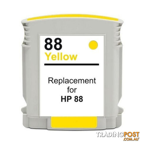 HP Compatible 88 Yellow High-Capacity Remanufactured Inkjet Cartridge