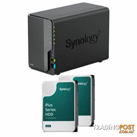 Synology Bundle Saver - 1 x DS224+2 x Synology Plus Drives 16TB