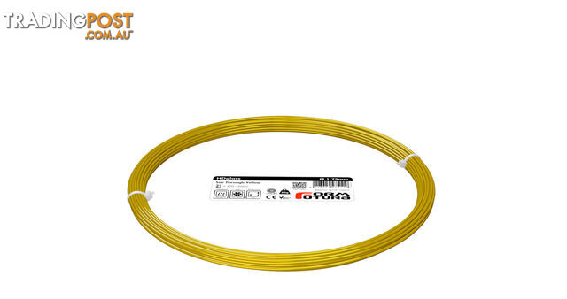 PETG Filament HDglass 1.75mm See Through Yellow 50 gram 3D Printer Filament