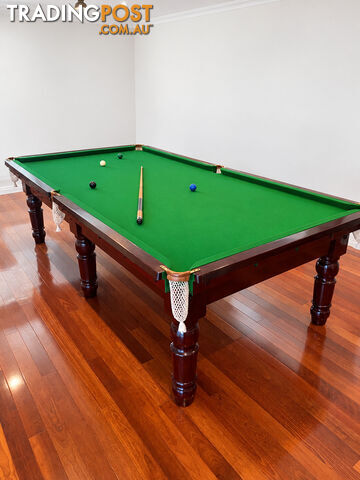 Elegant Mahogany Billiard Table