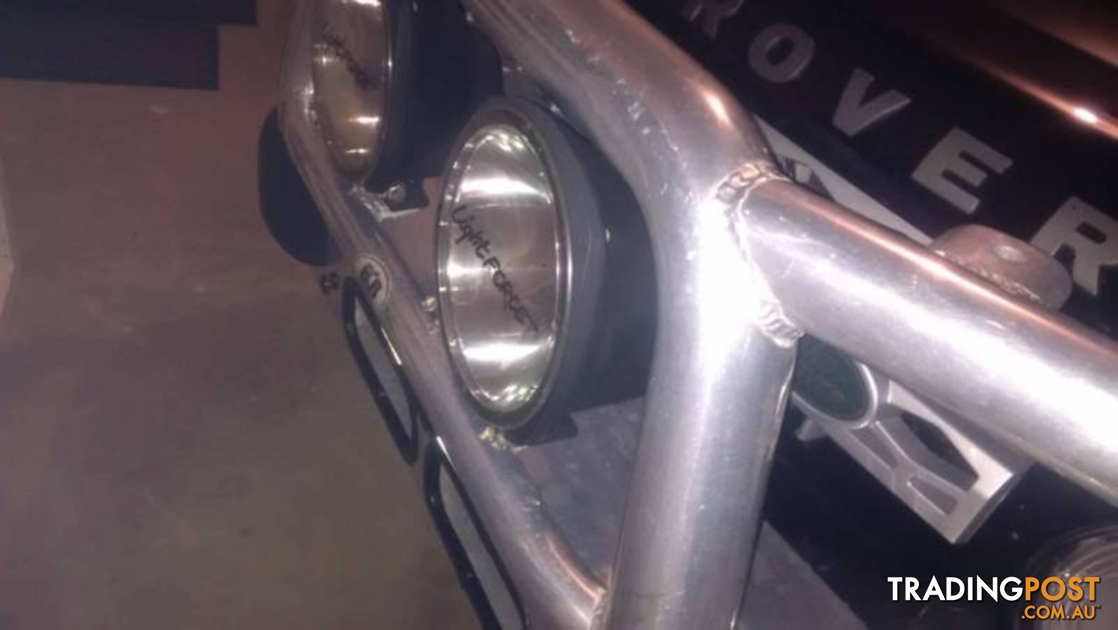 Aluminium BULLBAR for Land Rover Disco 4. SWAP for BUMPER BAR