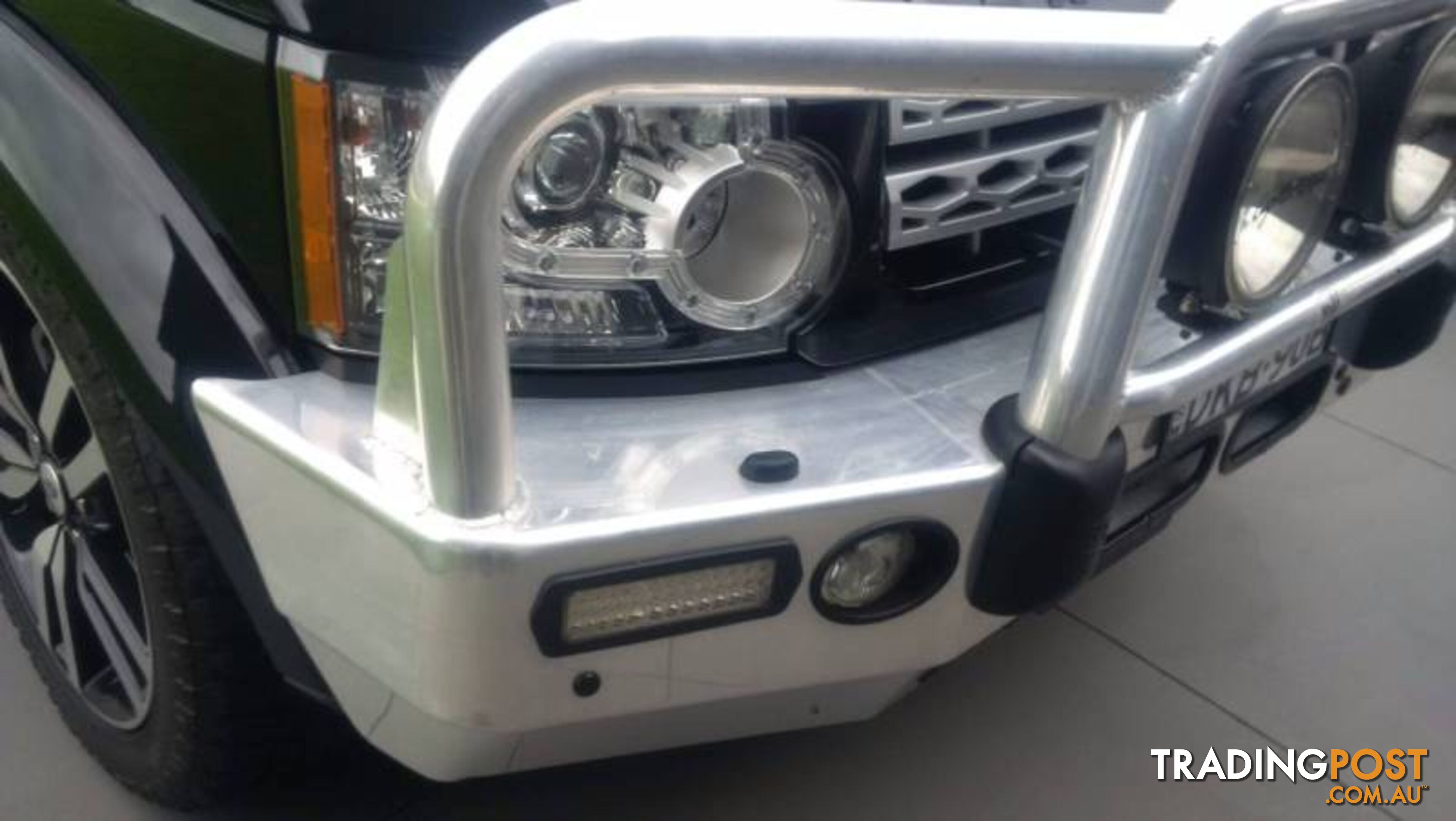 Aluminium BULLBAR for Land Rover Disco 4. SWAP for BUMPER BAR