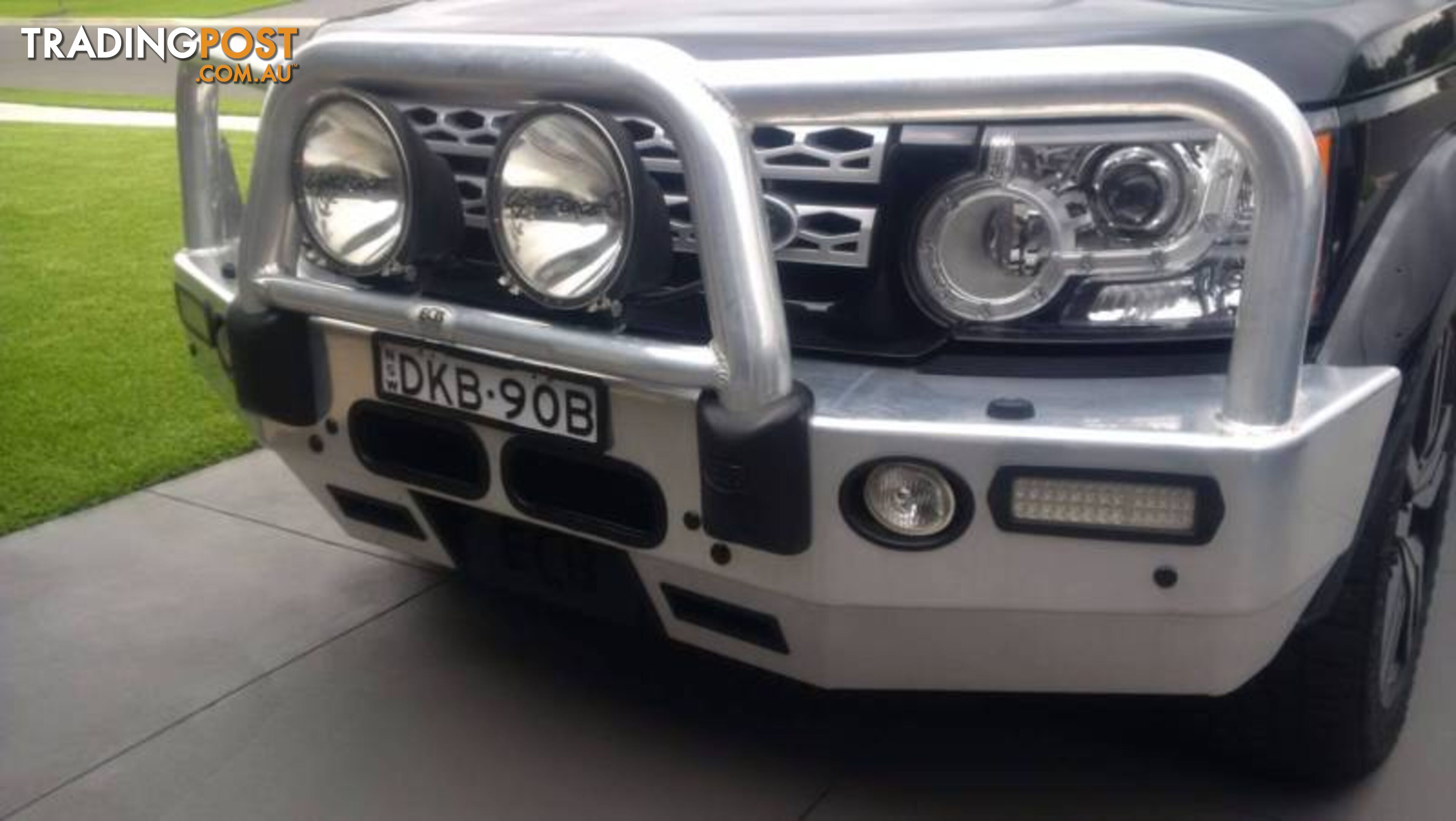 Aluminium BULLBAR for Land Rover Disco 4. SWAP for BUMPER BAR