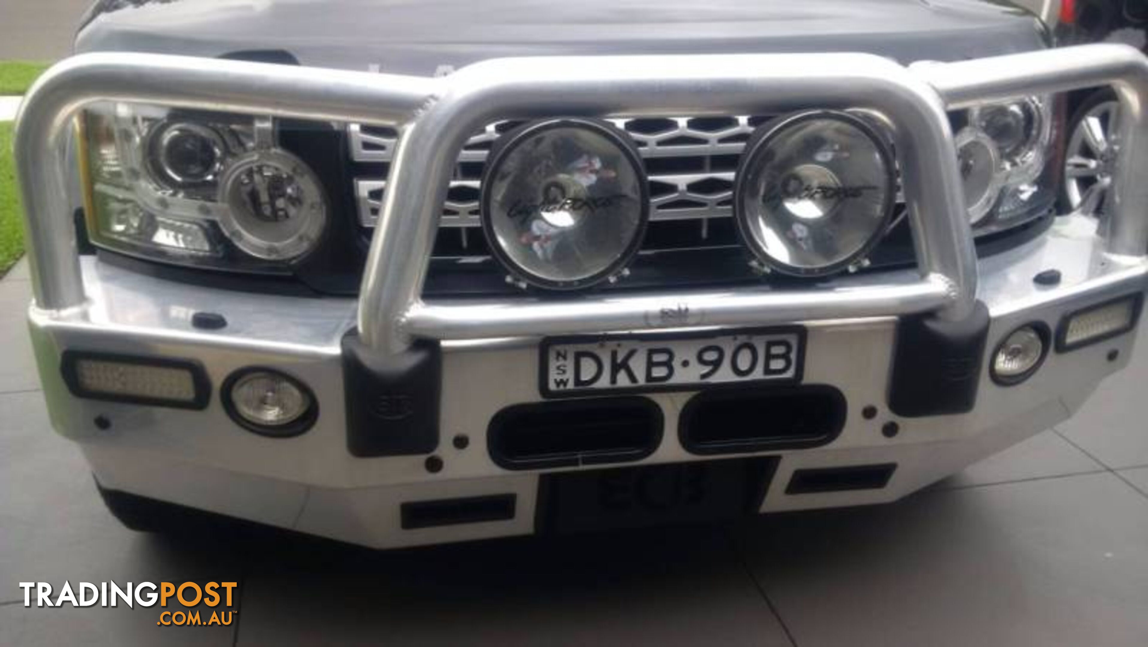 Aluminium BULLBAR for Land Rover Disco 4. SWAP for BUMPER BAR