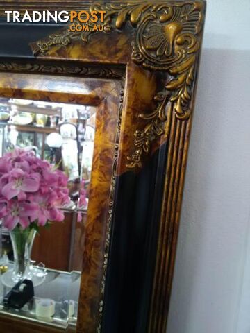 Framed Original / Vintage Prints. Ornate Large Gold Framed Mirror