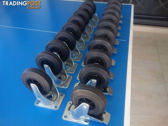 Castors Swivel 120mm H/Duty TENTE Made in Germany Rubber Tyres - photo 2 of 10