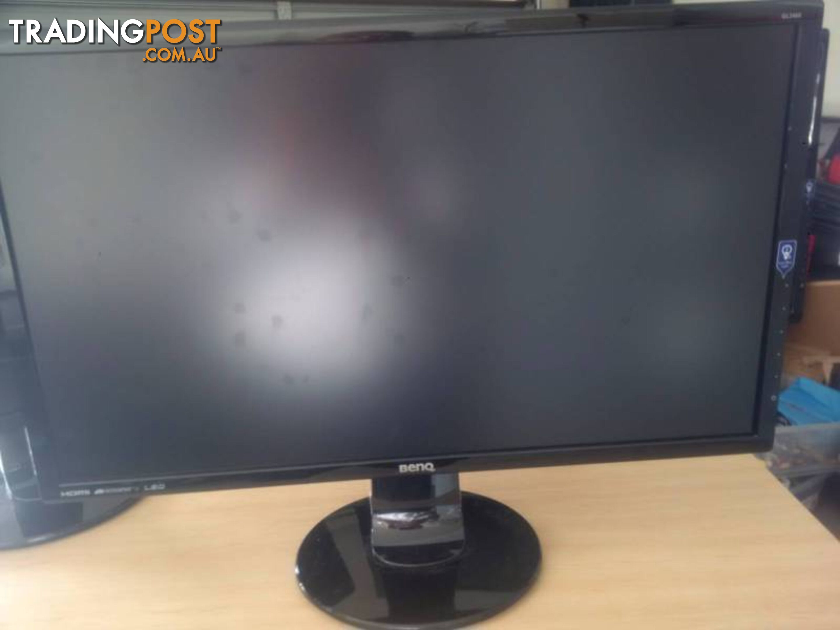 BENQ Monitors x 3, 2016 Model GL2460-B, Used 6 Months $ 145 Each