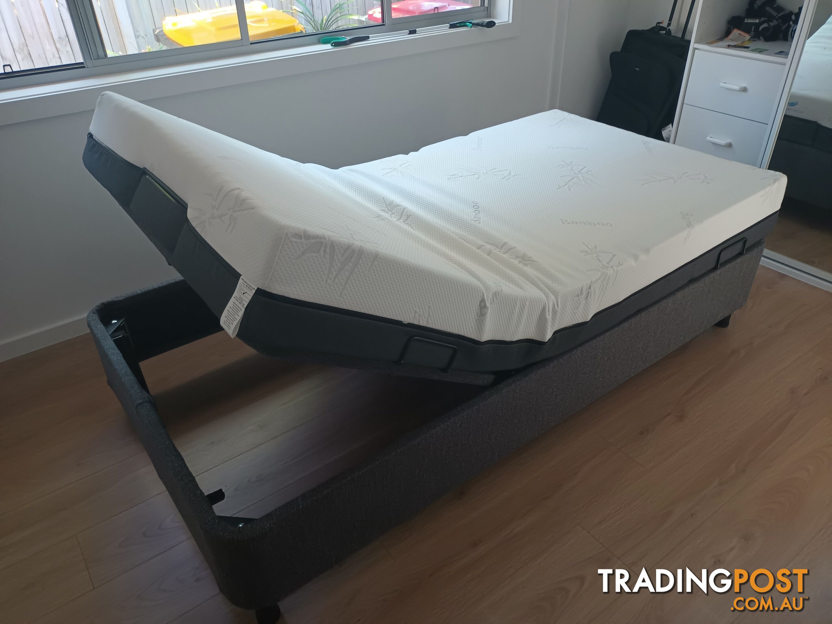 new adjustable bed long single