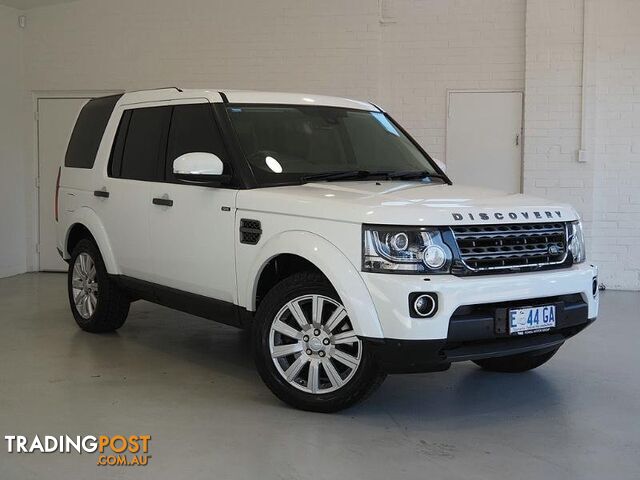 2015 LAND ROVER DISCOVERY TDV6 SERIES 4 MY15 4X4 DUAL RANGE SUV