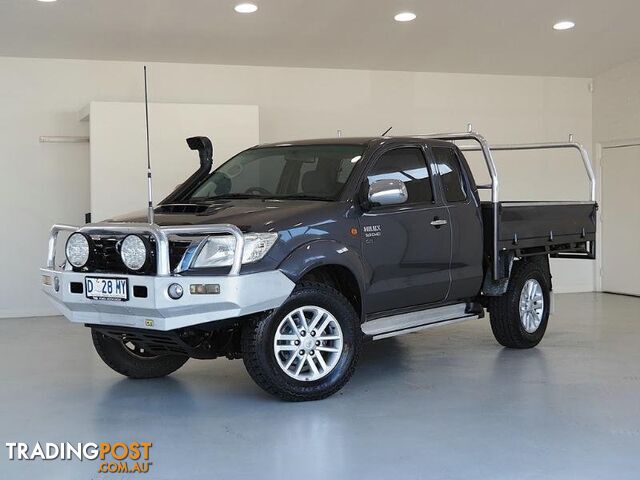 2013 TOYOTA HILUX SR KUN26R EXTENDED CAB CAB CHASSIS