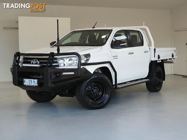 2017 TOYOTA HILUX SR GUN126R 4X4 DUAL RANGE DUAL CAB CAB CHASSIS
