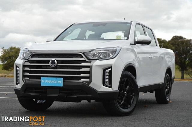 2023 SSANGYONG MUSSO ULTIMATE LUXURY Q261 MY24 4X4 DUAL RANGE DUAL CAB LONG WHEELBASE UTILITY