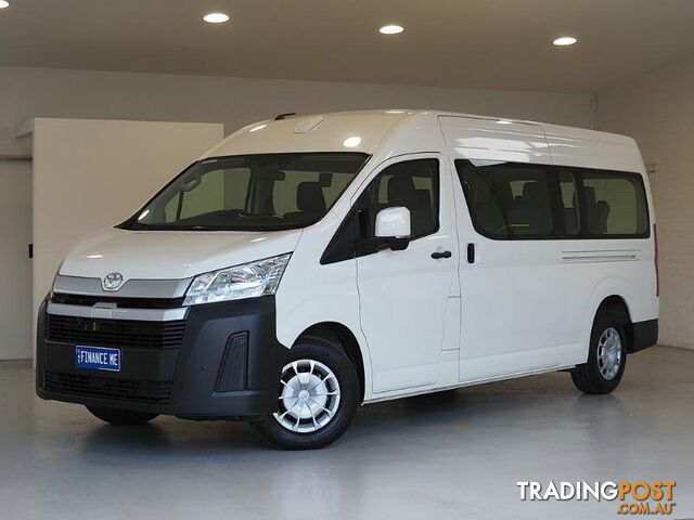 2021 TOYOTA HIACE COMMUTER GDH322R EXTRA LONG WHEELBASE HIGH ROOF BUS