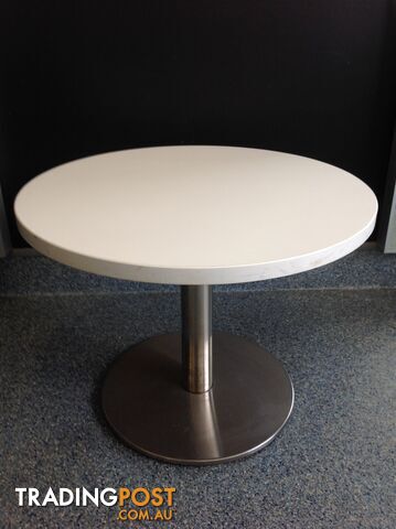 Small White Round Tables.