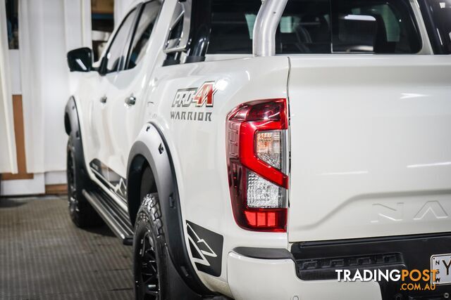 2022 NISSAN NAVARA PRO-4X WARRIOR D23 UTE