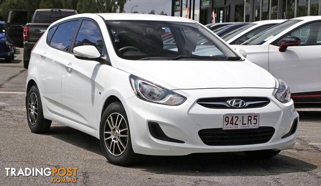 2012 HYUNDAI ACCENT ACTIVE RB HATCHBACK