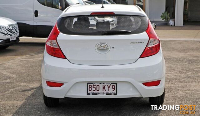 2013 HYUNDAI ACCENT ACTIVE RB HATCHBACK