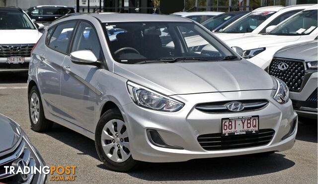 2016 HYUNDAI ACCENT ACTIVE RB3 HATCHBACK