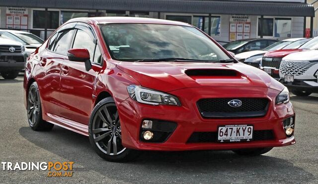 2015 SUBARU WRX  VA SEDAN