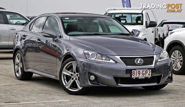 2011 LEXUS IS IS250 SPORTS LUXURY GSE20R SEDAN