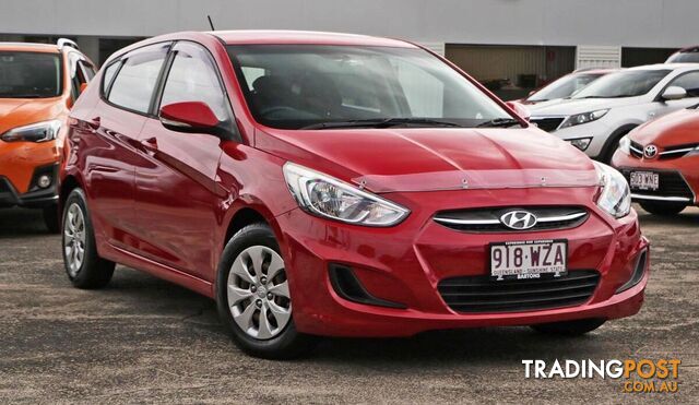 2016 HYUNDAI ACCENT ACTIVE RB4 HATCHBACK