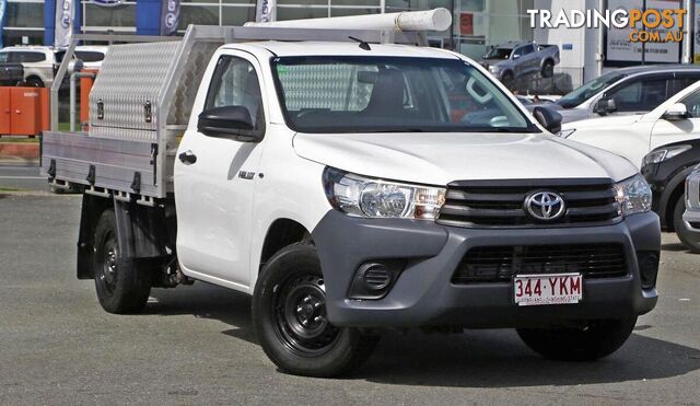 2017 TOYOTA HILUX WORKMATE TGN121R CAB CHASSIS