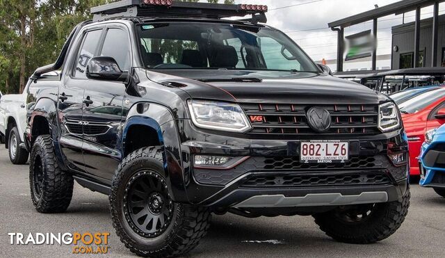 2020 VOLKSWAGEN AMAROK TDI580 HIGHLINE BLACK 2H UTILITY