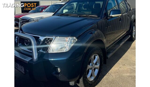 2013 NISSAN NAVARA ST D40 SERIES 6 UTILITY