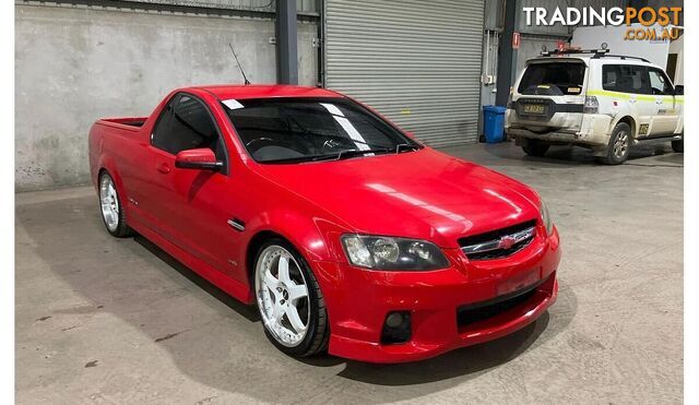 2011 HOLDEN UTE SV6 THUNDER VE SERIES II UTILITY