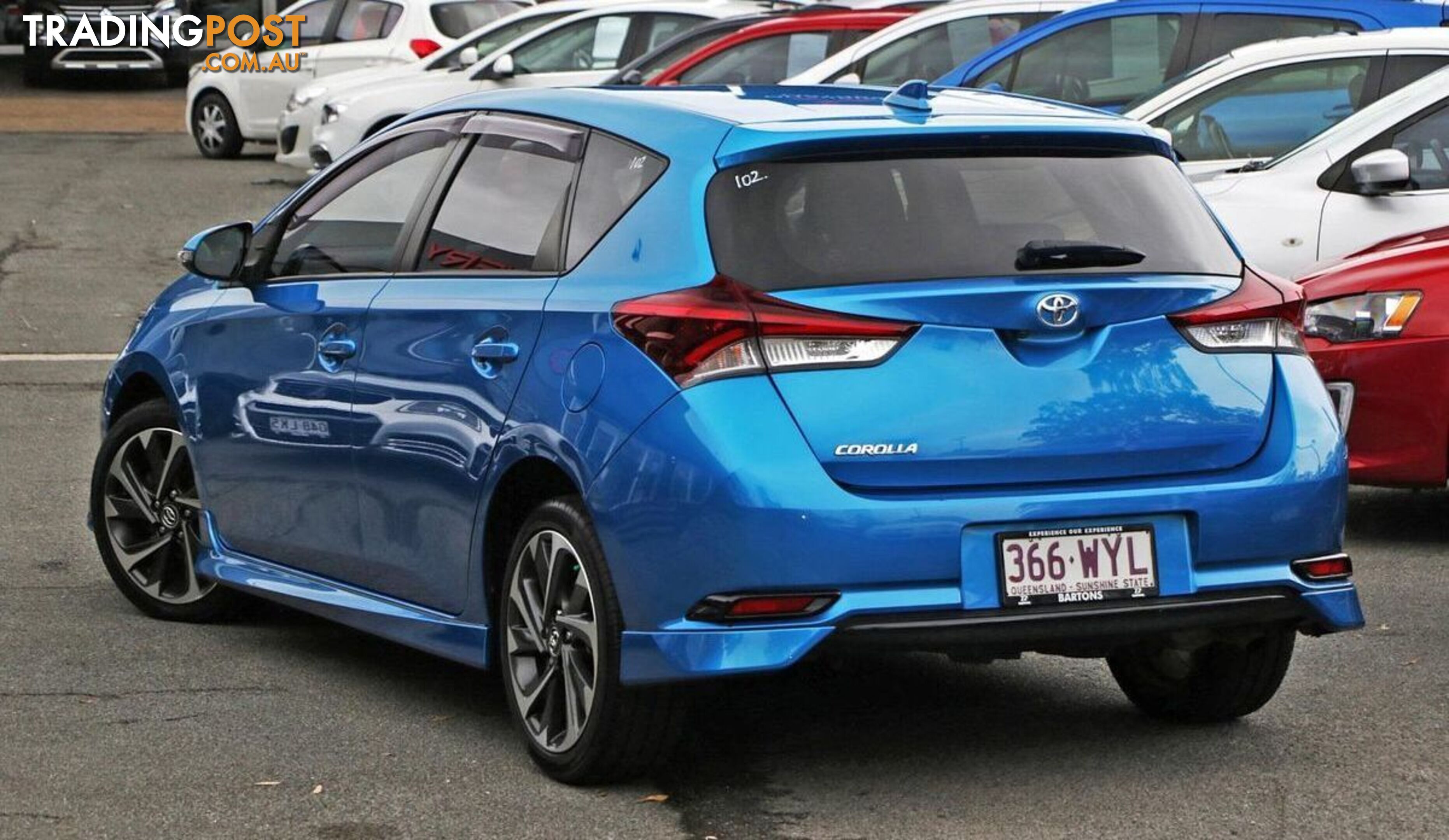 2016 TOYOTA COROLLA SX ZRE182R HATCHBACK