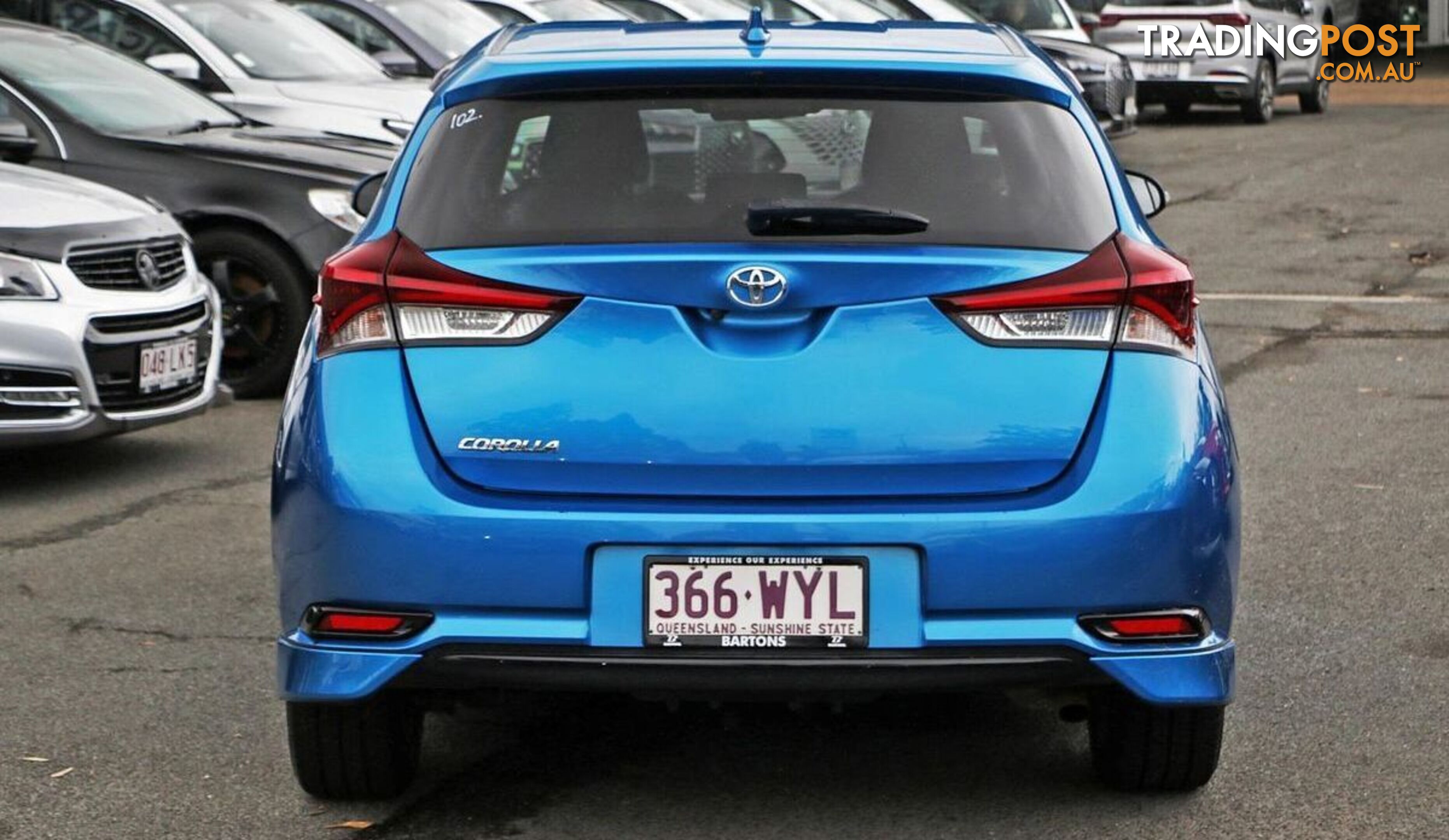 2016 TOYOTA COROLLA SX ZRE182R HATCHBACK