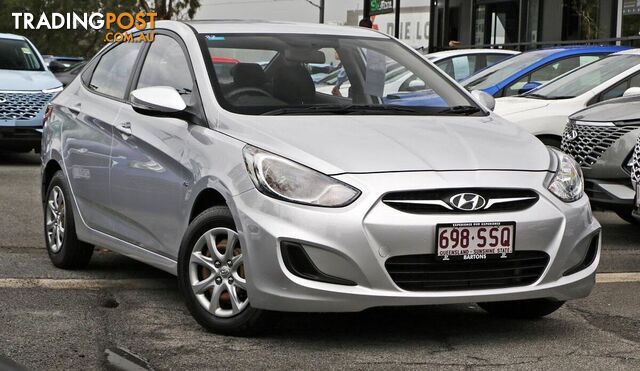 2012 HYUNDAI ACCENT ACTIVE RB SEDAN