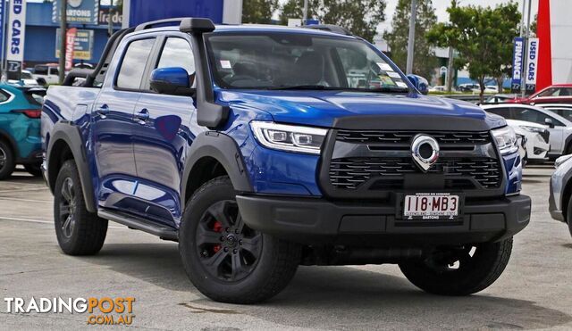 2024 GWM UTE CANNON XSR NPW UTILITY