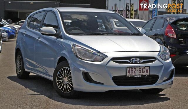 2012 HYUNDAI ACCENT ACTIVE RB HATCHBACK