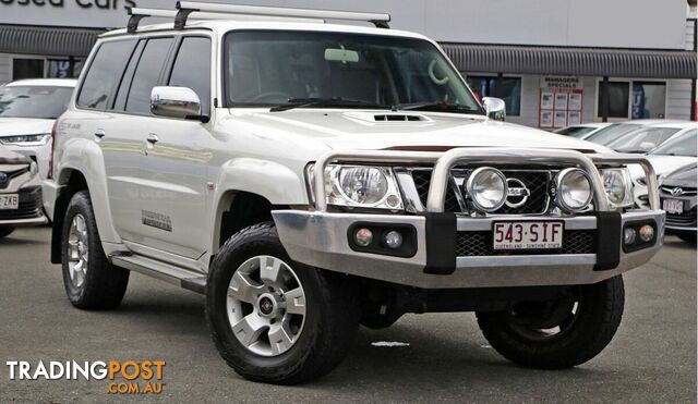 2012 NISSAN PATROL ST GU 8 WAGON