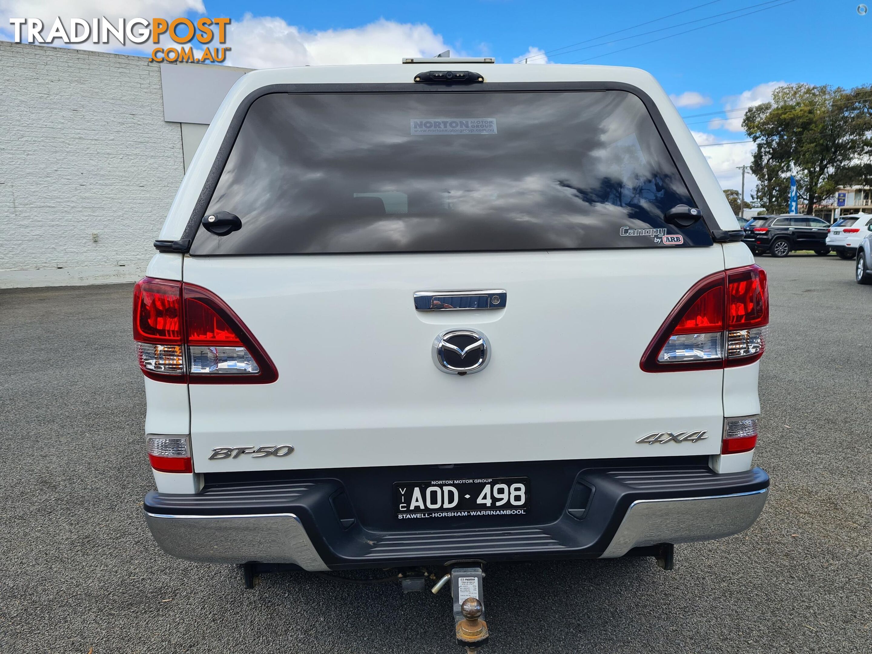 2017 MAZDA BT-50 XTR  UTE