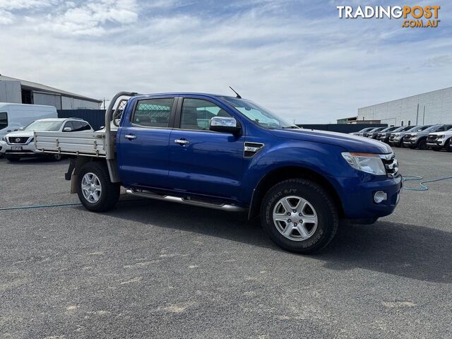 2013 FORD RANGER XLT PX 4X4 DUAL RANGE DUAL CAB UTILITY