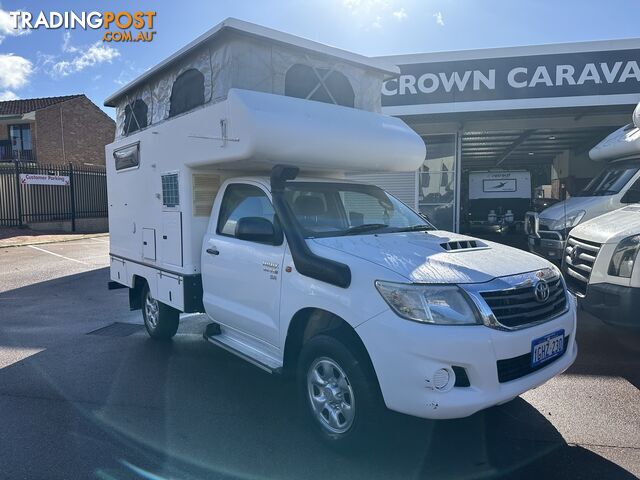 2011 TOYOTA HILUX SR 4X4 CAMPERVAN