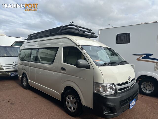 2012 TOYOTA HIACE COMMUTER CAMPERVAN