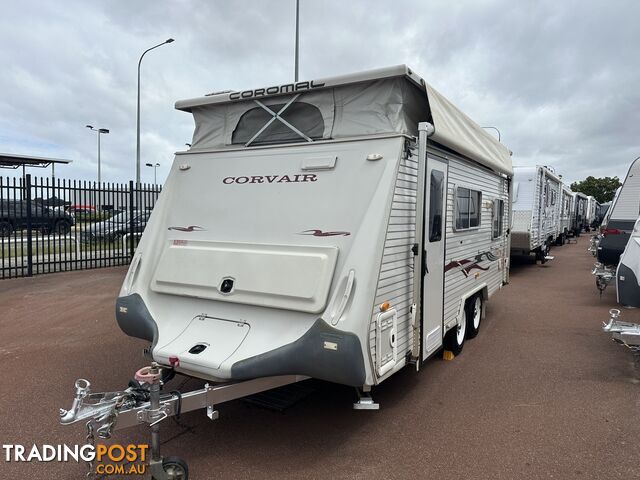 2004 547 ENSUITE COROMAL CORVAIR WHITE POP TOP