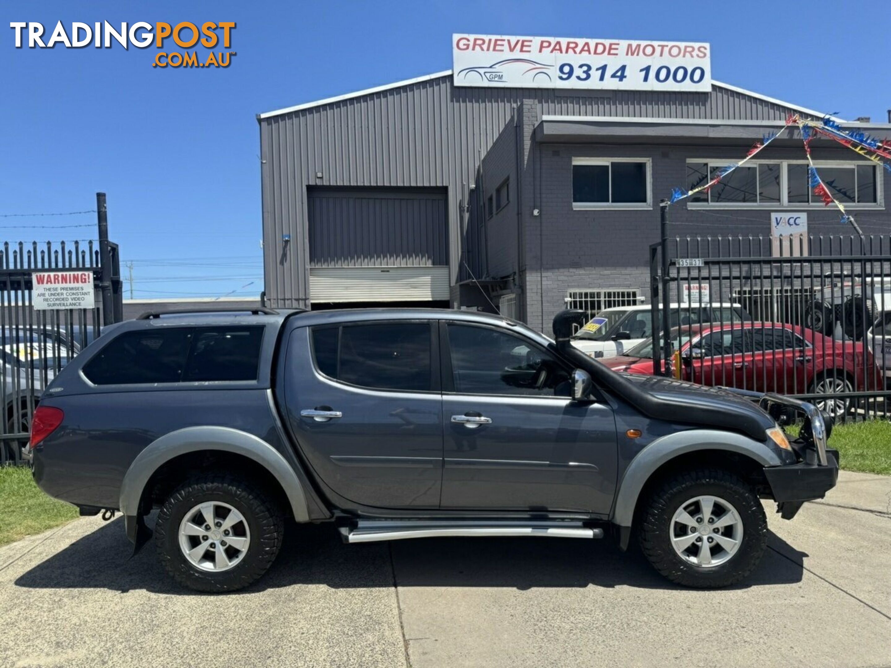 2008 Mitsubishi Triton GLS (4x4) ML MY09 Double Cab Utility